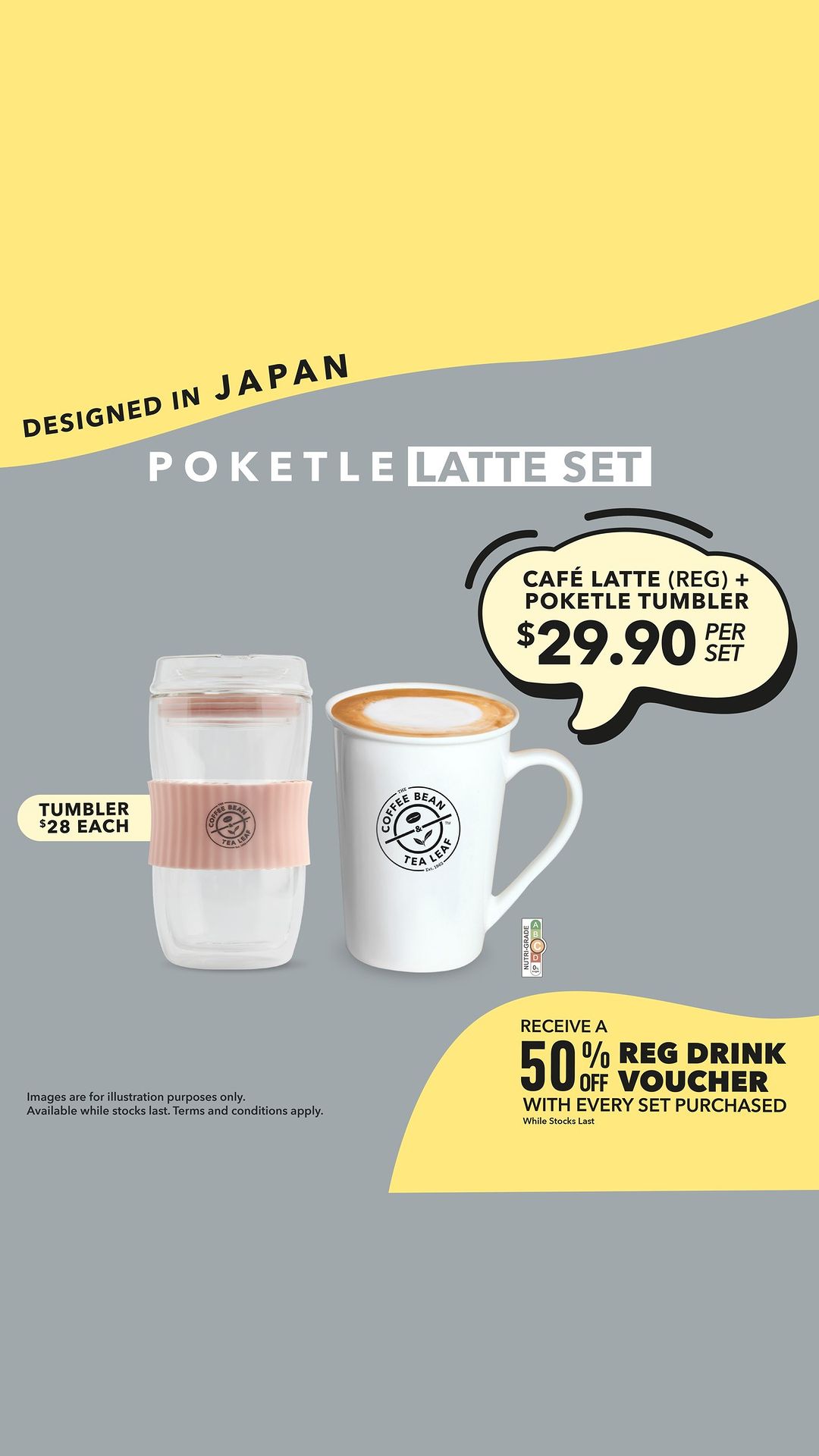 The Coffee Bean & Tea Leaf Get a 50% Off Regular-sized Beverage Voucher